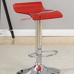 TRIXY LOW BACK CHAIR RED CM-BR6161S-RD